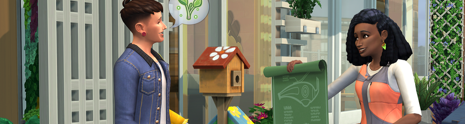 The Sims 4 - Eco Lifestyle DLC Origin CD Key bg