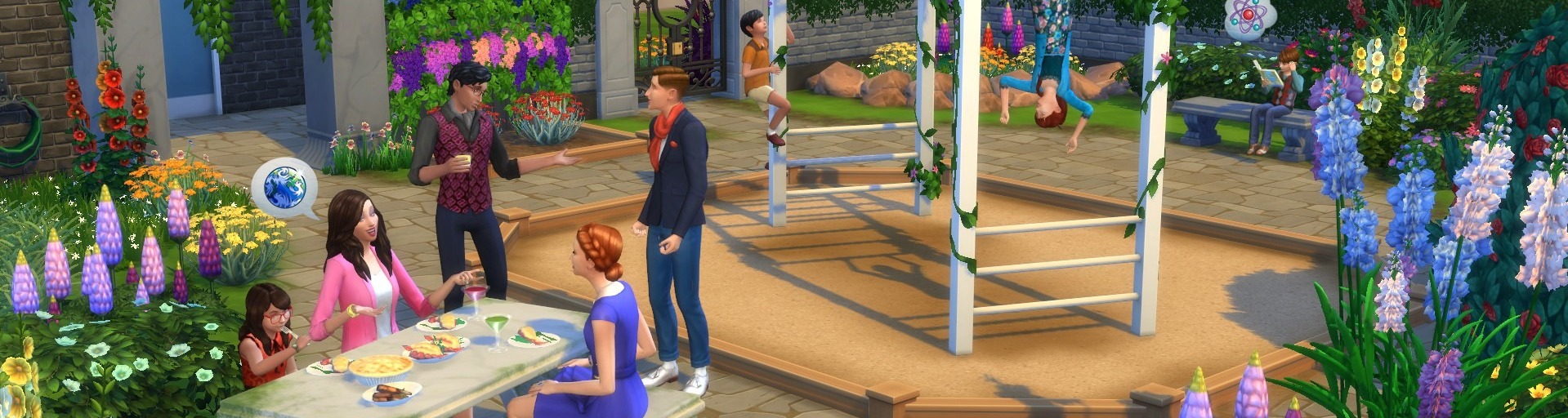 The Sims 4: Romantic Garden Stuff DLC Origin CD Key bg