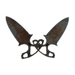 ★ StatTrak™ Shadow Daggers | Rust Coat Logo