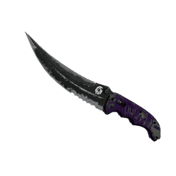 ★ Flip Knife | Ultraviolet Logo