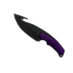 ★ StatTrak™ Gut Knife | Ultraviolet Logo