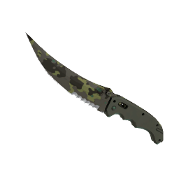 ★ StatTrak™ Flip Knife | Boreal Forest Logo