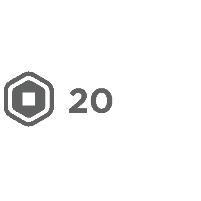 20 Robux Logo