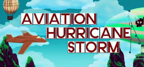 Aviation Hurricane Storm Logo