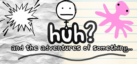 HuH?: and the Adventures of something Logo