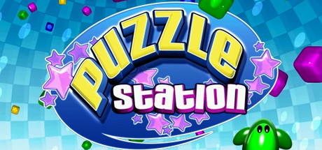 Puzzle Station 15th Anniversary Retro Release Logo