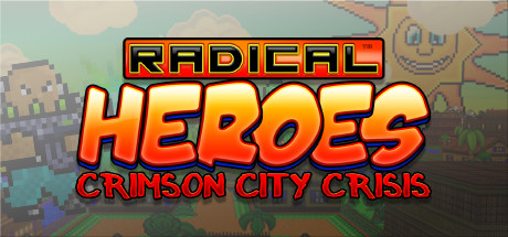 Radical Heroes: Crimson City Crisis Logo