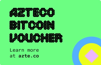 Azteco Bitcoin Voucher - On-chain