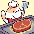 Cat Snack Bar: Food Games Background