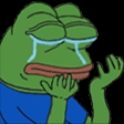 PepeHands emote (inline chat version)