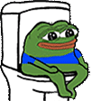 peepoPooPoo emote (inline chat version)
