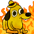 ThisIsFine emote (inline chat version)