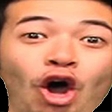 PogU emote (inline chat version)