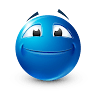 Blue Emoji
