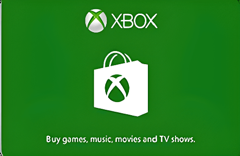 Microsoft Xbox Live Digital Gift Card