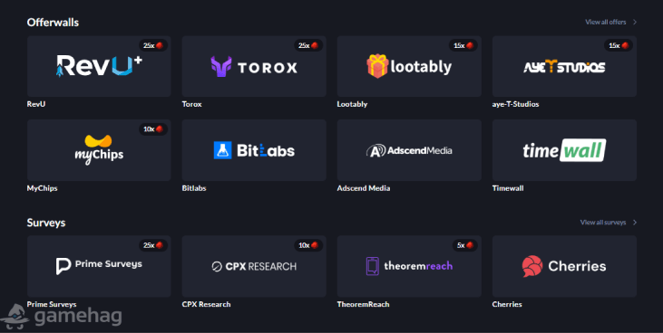 Gamehag Platform