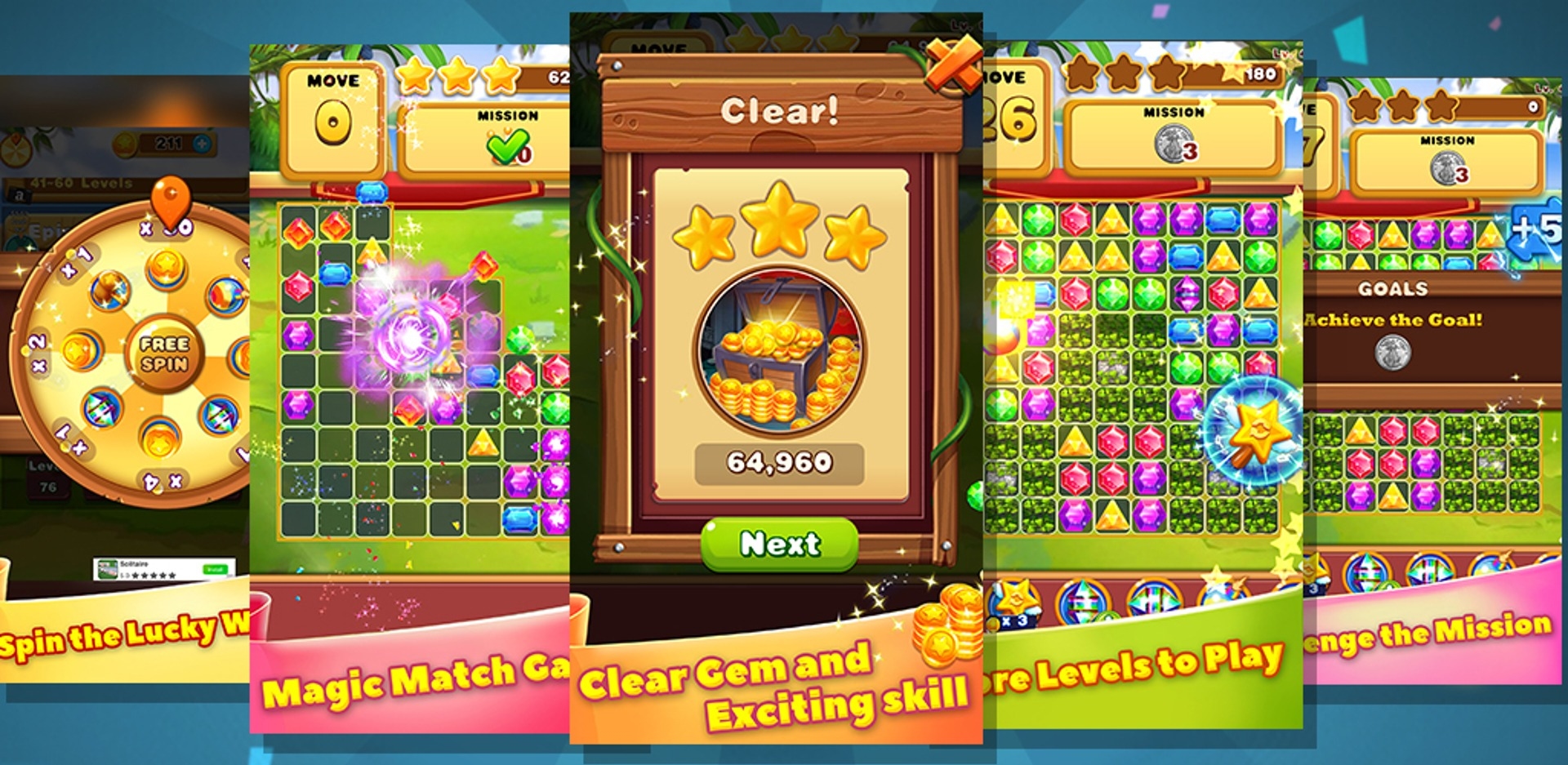 Mystery Gem Blast