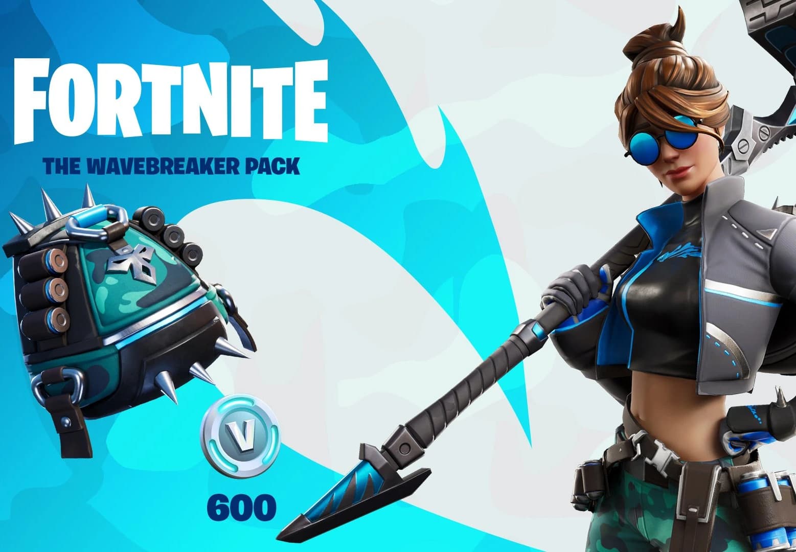 Fortnite - The Wavebreaker Pack DLC EU XBOX One CD Key