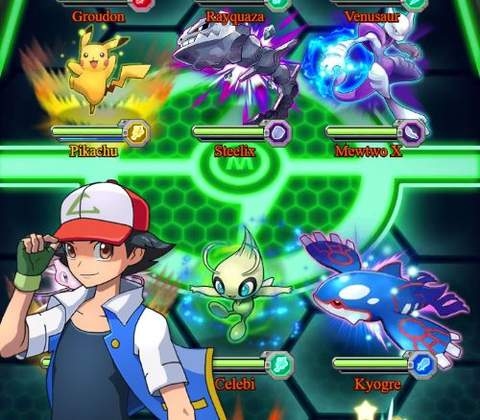 Image result for pokemon mega game PvE