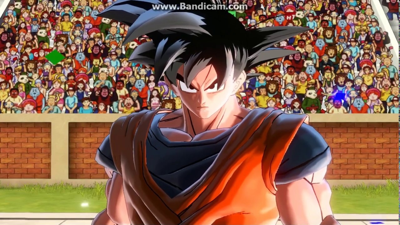 DBXV2 Mod Goku full power kamehameha ultimate technique vs merged ...