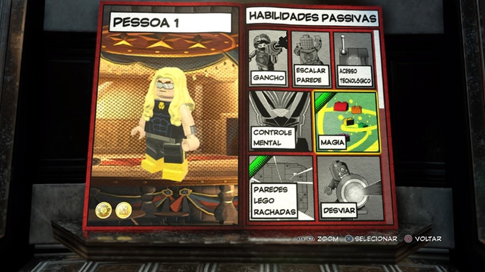 Your hero's passive abilities determine what objects can interact with LEGO Marvel Super Heroes 2 (Photo: Reproduction / Rafael Monteiro)