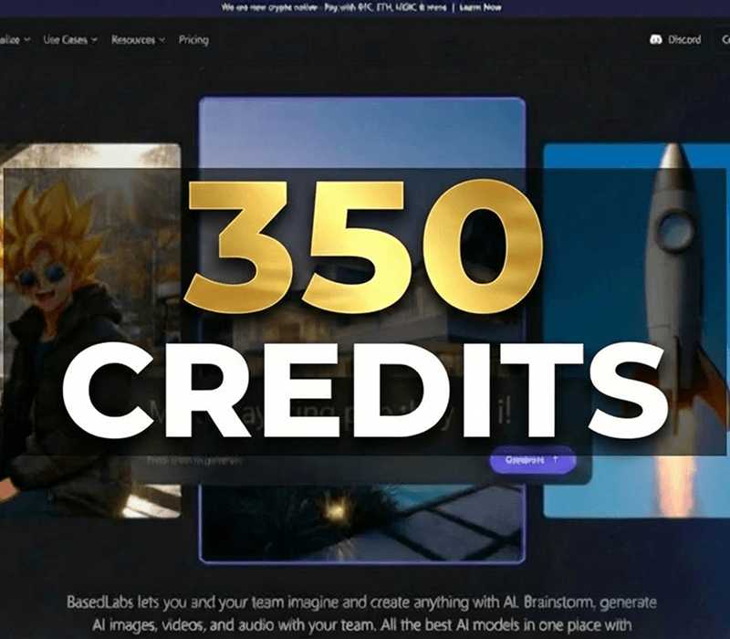 basedlabs.ai 350 Credits Gift Card