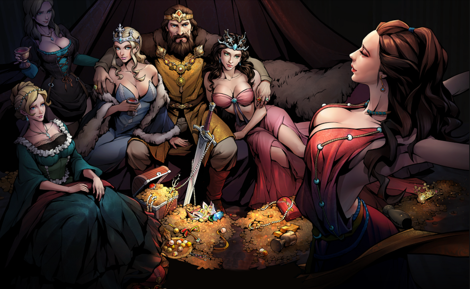 King's Throne: Game of Lust is a free MMORPG available for mobile phon...