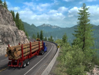 American Truck Simulator Washington bg