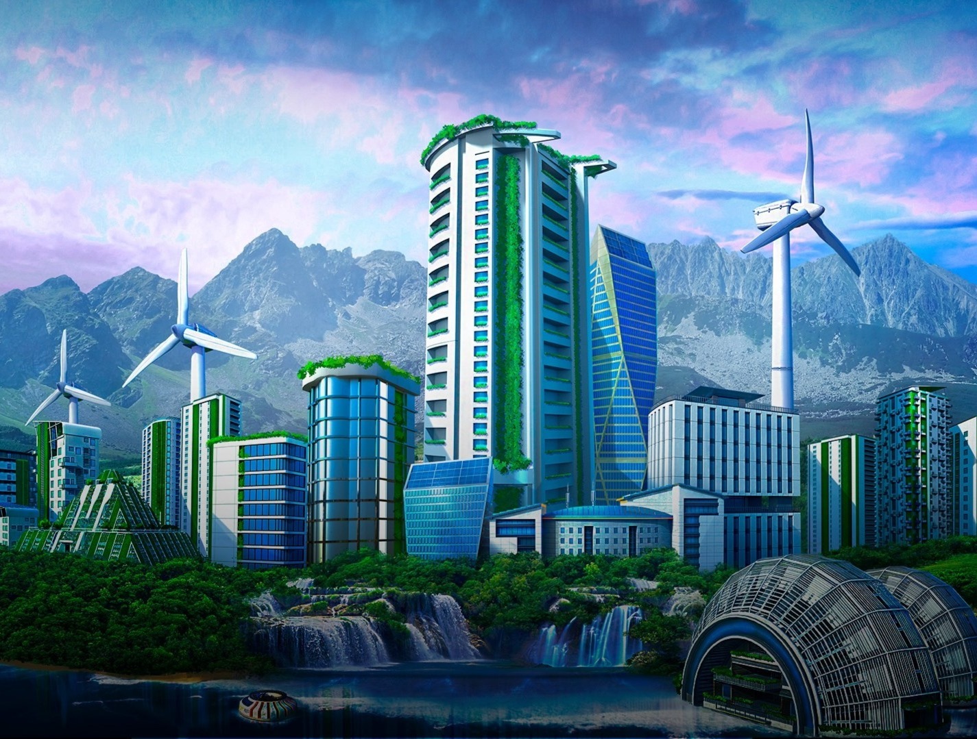 Cities: Skylines - Green Cities bg