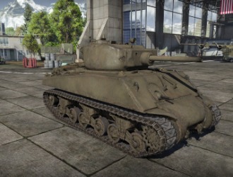 M4a3e2 Sherman Jumbo Cobra King Tank bg