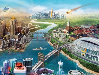 SimCity 4 Deluxe Edition Steam CD Key bg