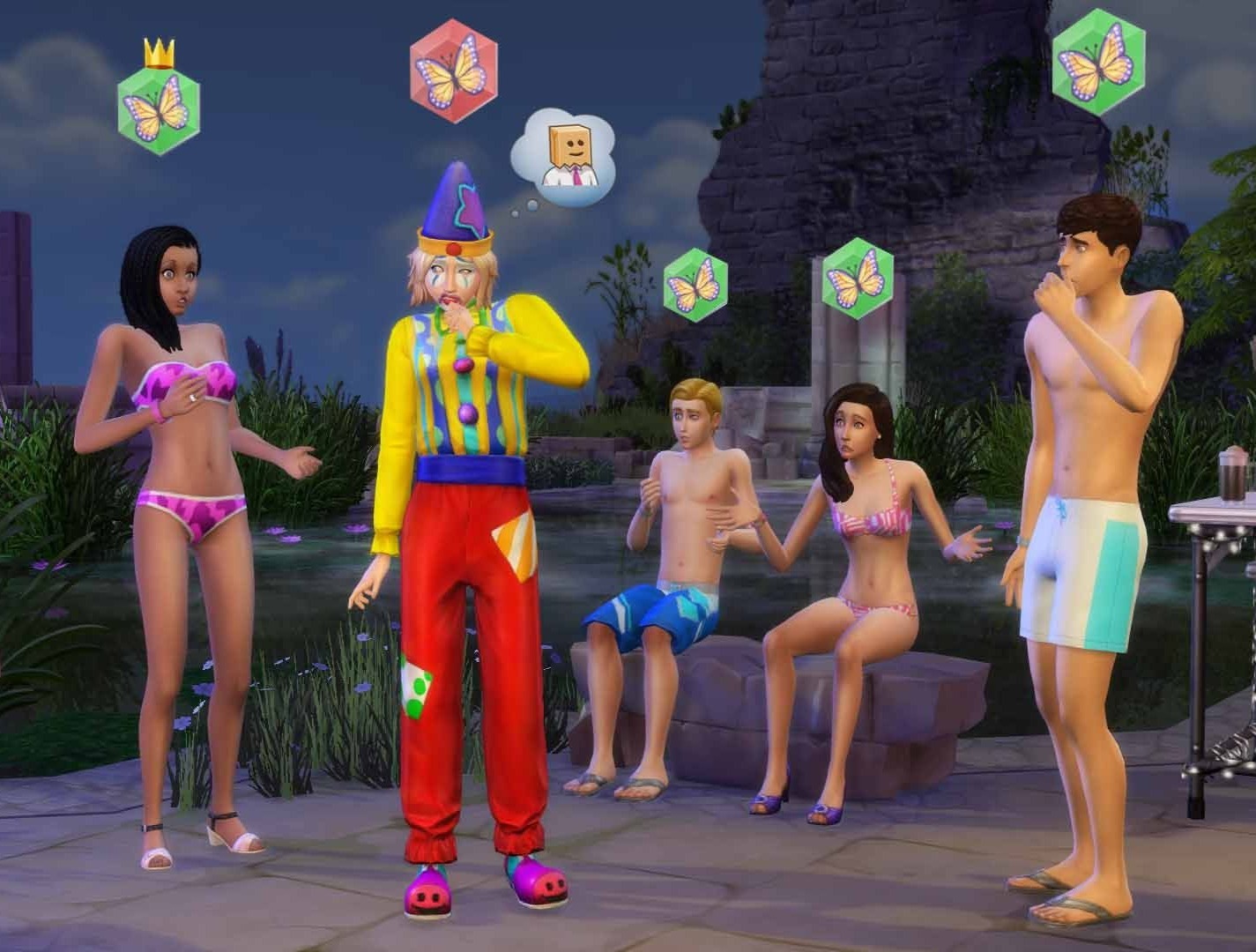 The Sims 4 - Get Together DLC Origin CD Key bg
