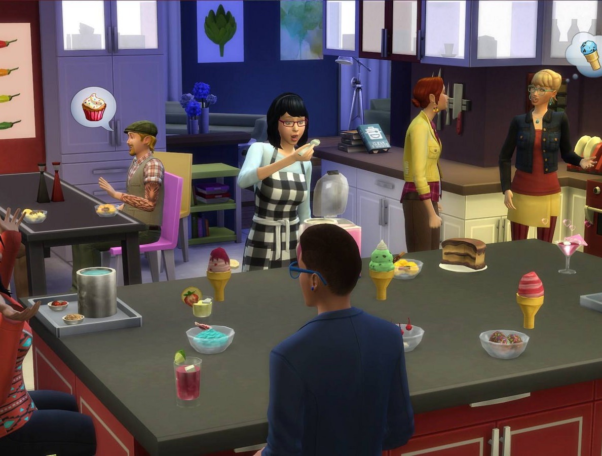 The Sims 4: Cool Kitchen Stuff Origin CD Key bg
