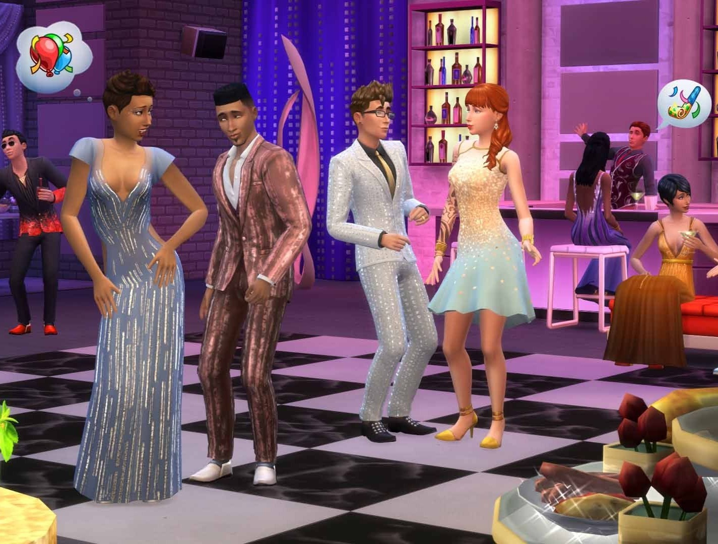 The Sims 4 Luxury Party Stuff Origin CD Key bg
