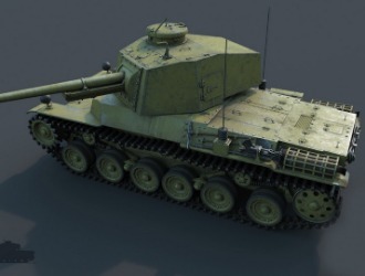 Type 3 Chi Nu 75cm Type 5 tank bg