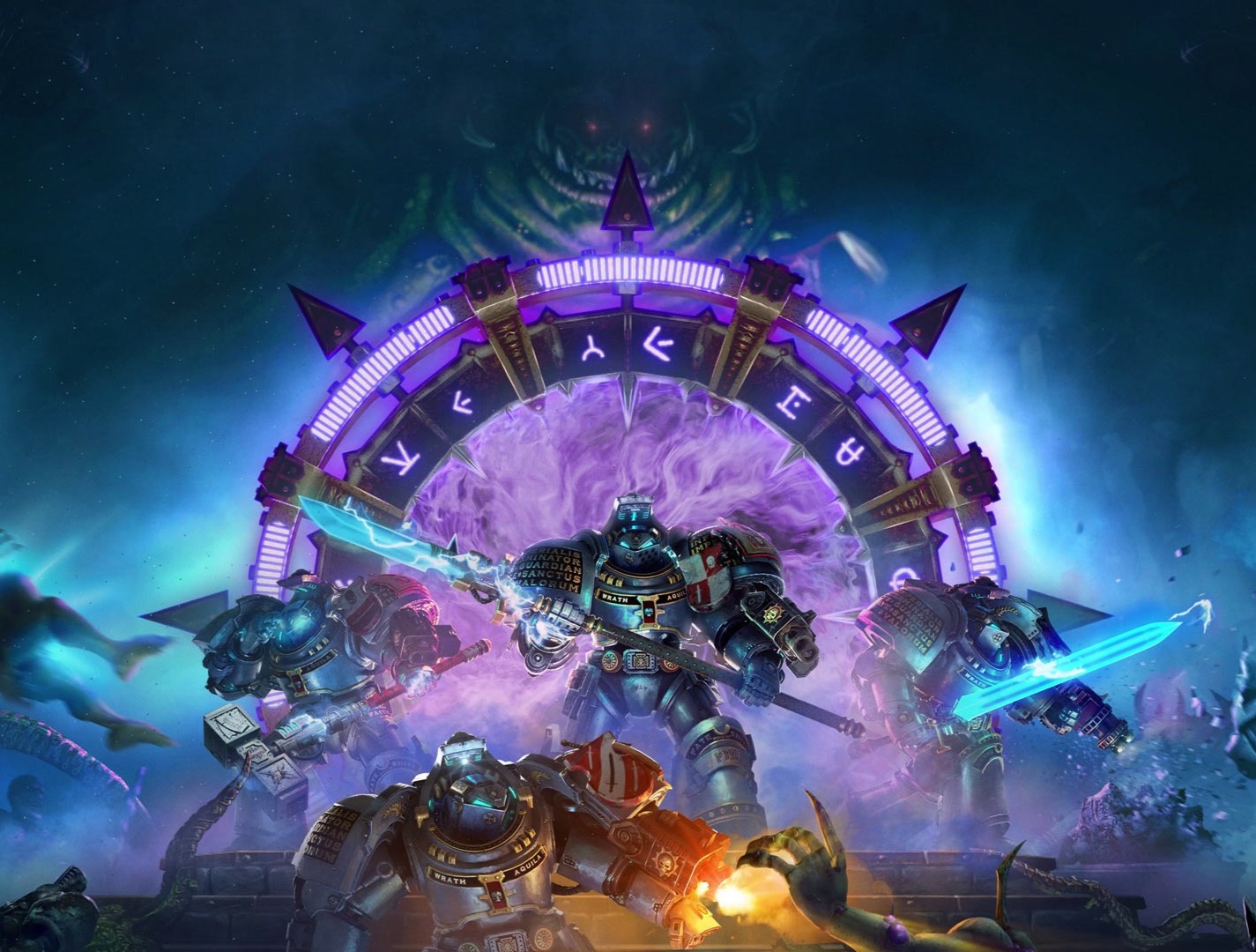 Warhammer 40,000: Chaos Gate - Daemonhunters bg
