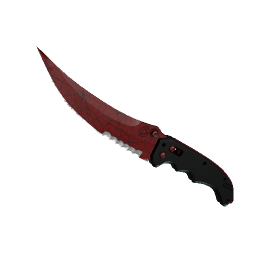 ★ StatTrak™ Flip Knife | Crimson Web logo