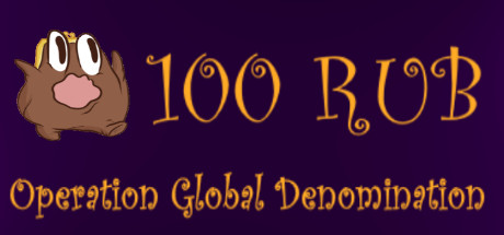 100 RUB: Operation Global Denomination logo