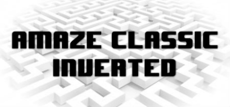 aMAZE Classic: Inverted logo