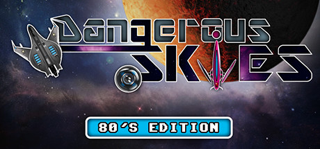 Dangerous Skies 80's edition logo