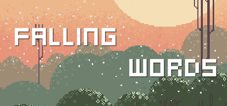 Falling words logo