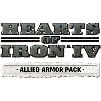 Hearts of Iron IV - Allied Armor Pack DLC logo