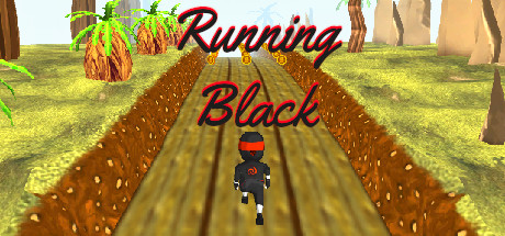 Running Black logo