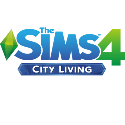 The Sims 4:  City Living logo