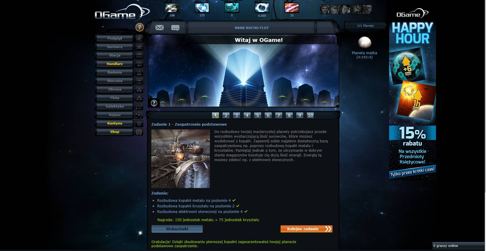 OGame - Sci-Fi browser games