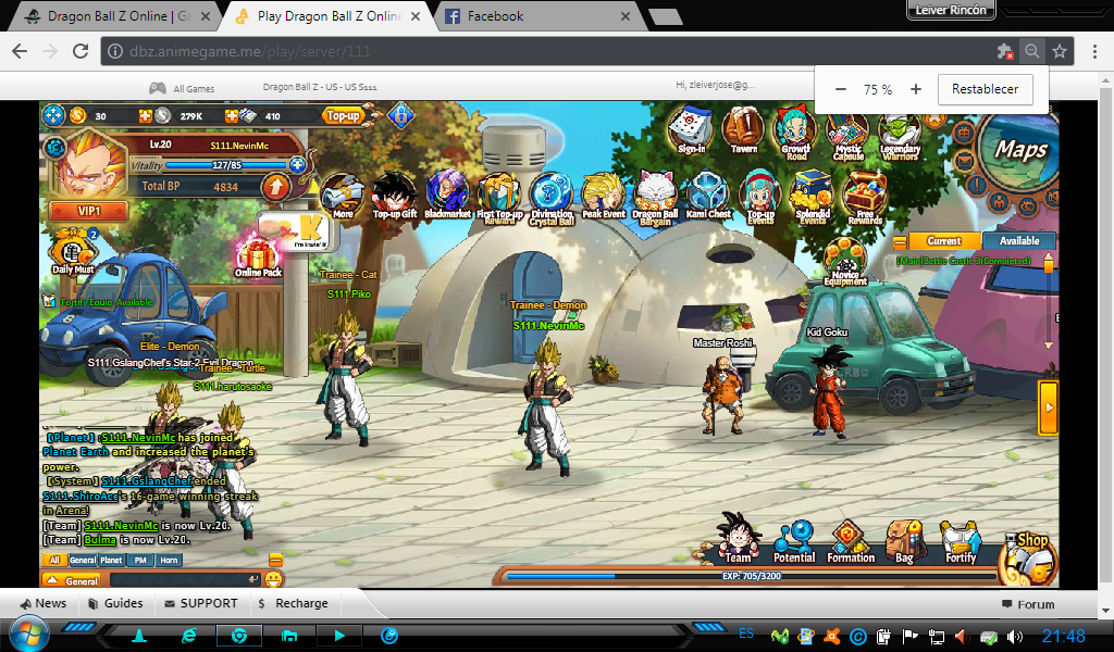 Dragon Ball Z Online Gamehag