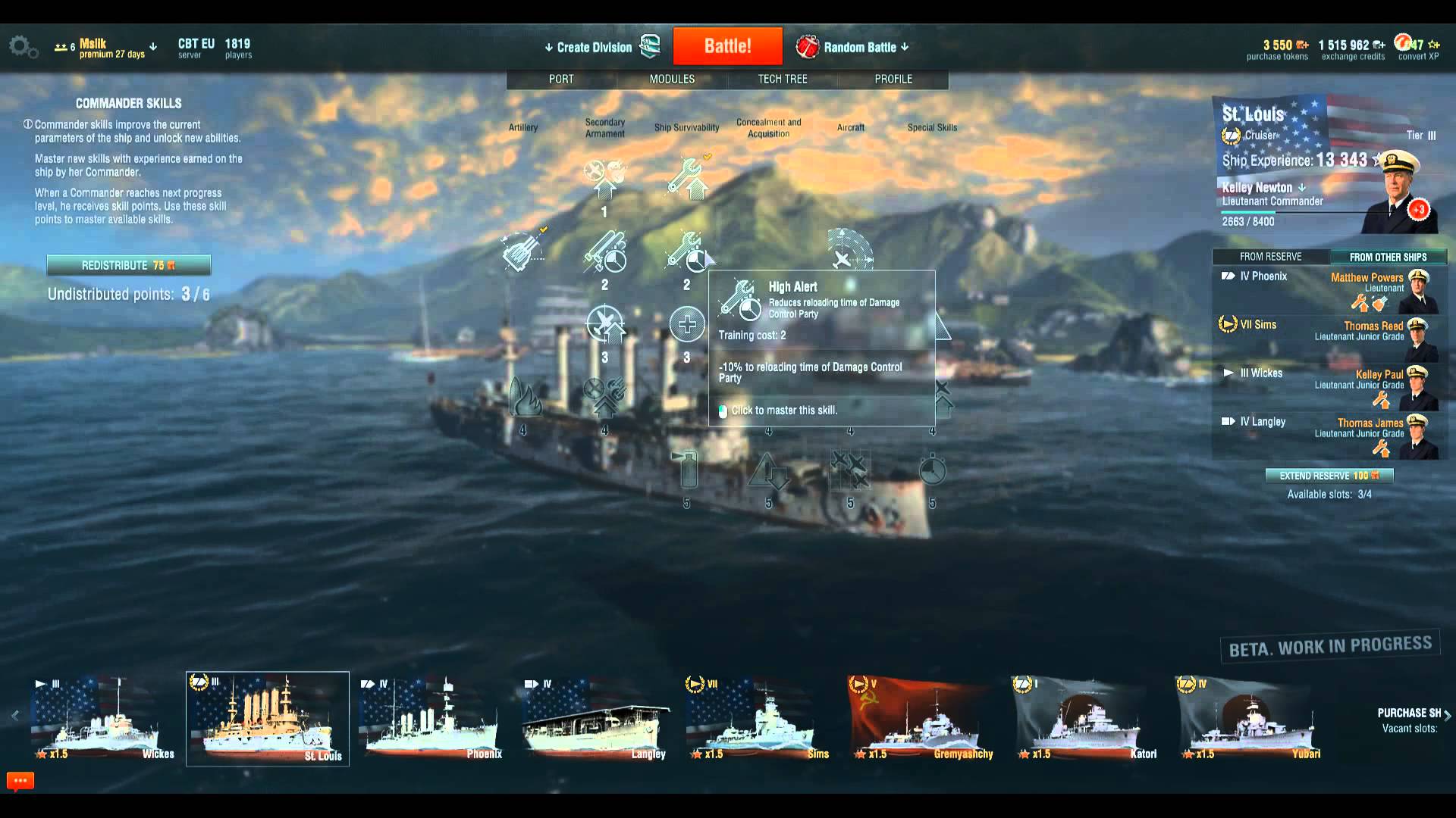 world of warships beginner ships
