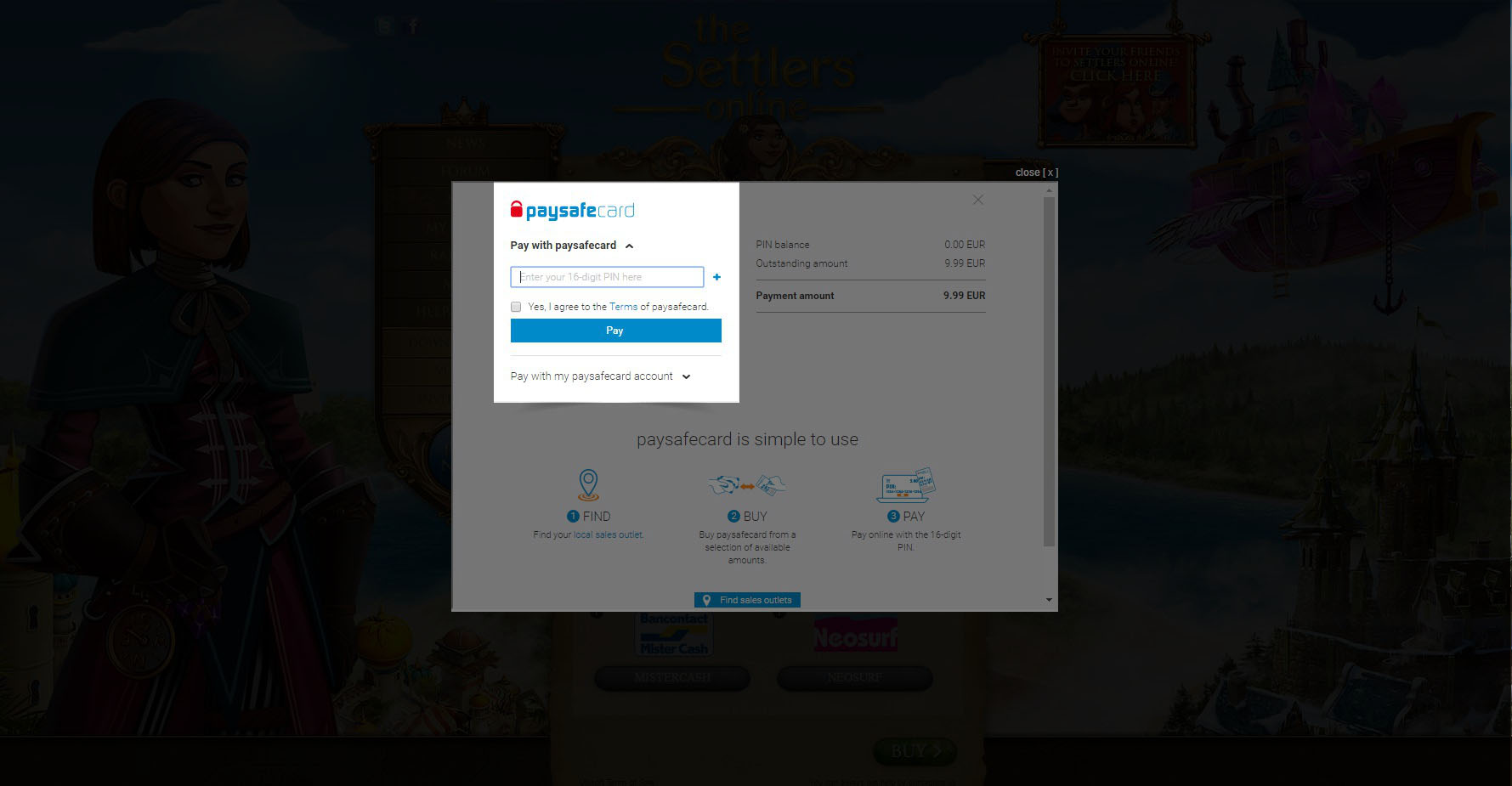 How To Buy Gems In The Settlers Online With A Paysafecard Gamehag