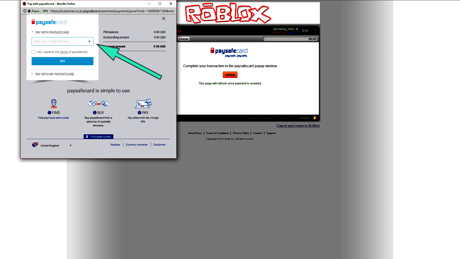How To Buy Robux In Roblox With A Paysafecard Gamehag