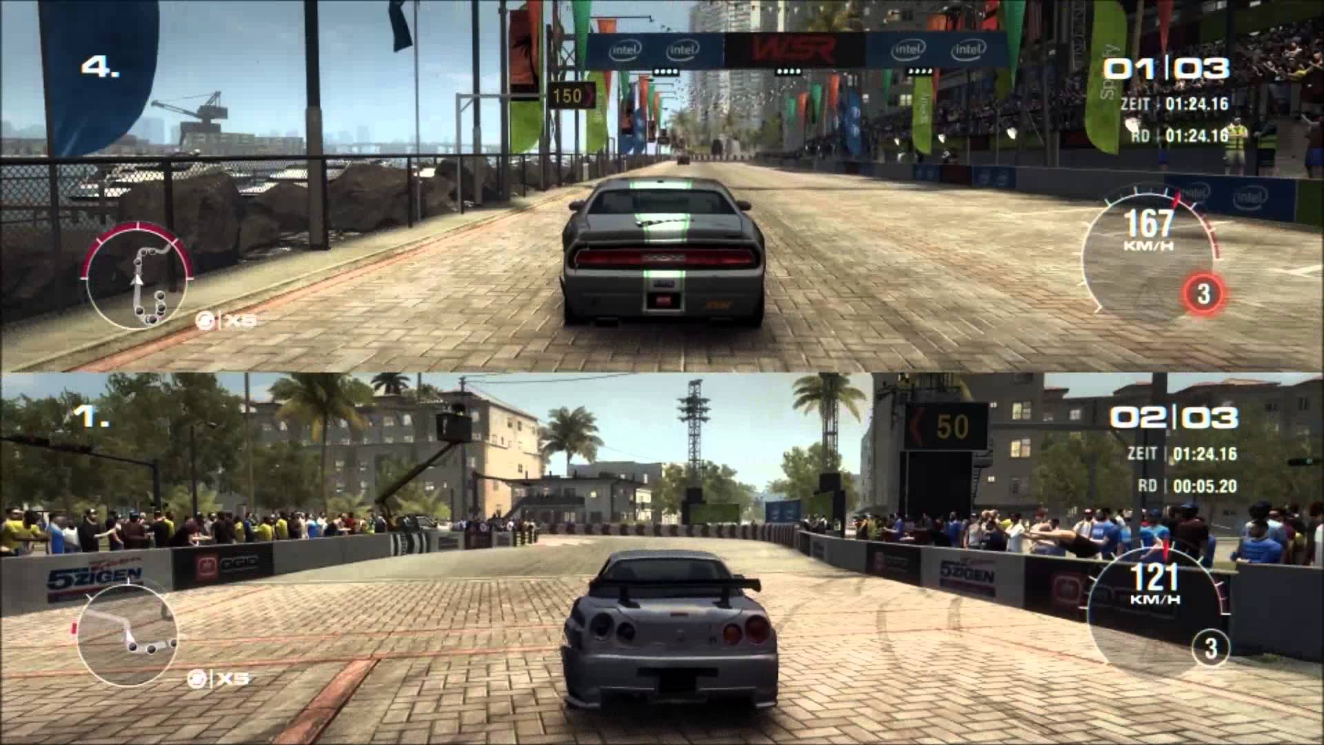 Поиграем в игру на 2. Grid Autosport сплит скрин. Grid 2 Split Screen. Ps2 Split Screen. Grid 2 Split Screen PC.